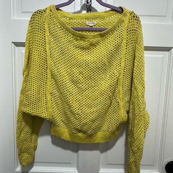 Anthropologie Pilcro Open-Stitch Crewneck Jumper Size XS Knit - Picture 3 of 7